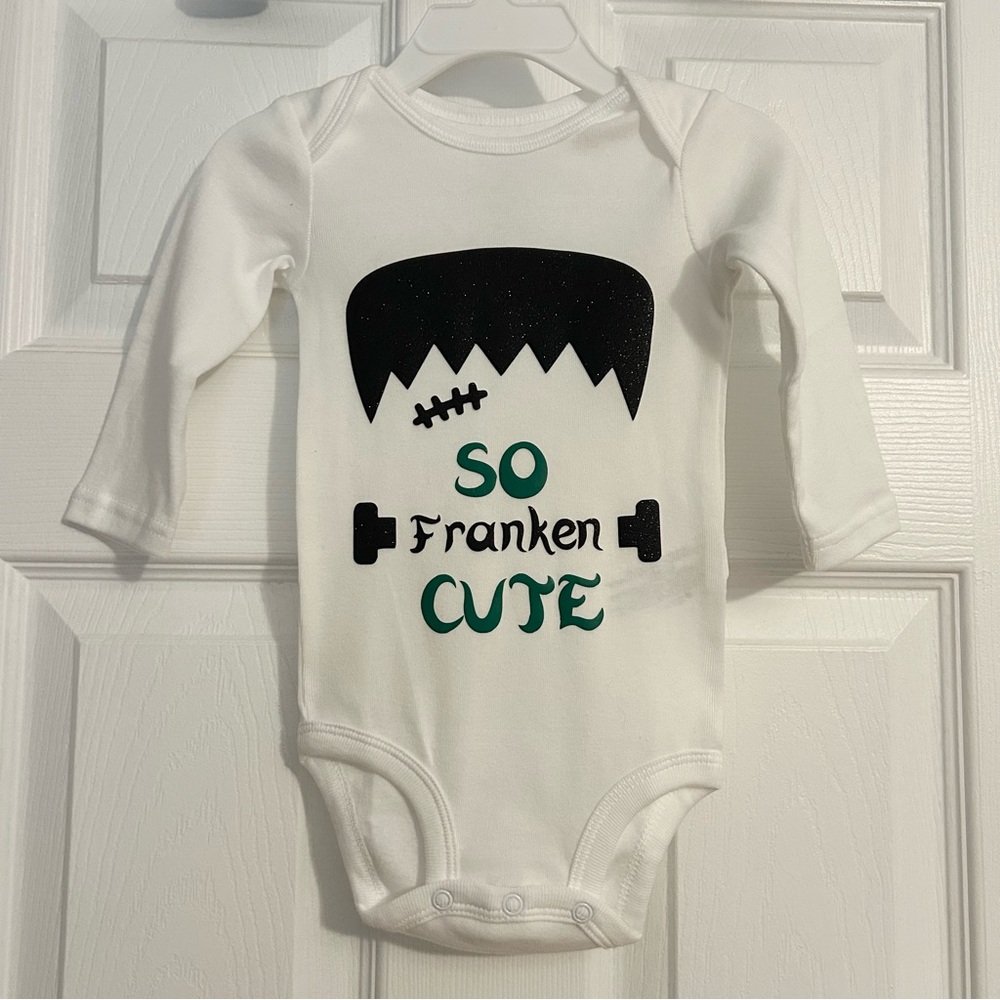 Halloween Baby Onesie Frankenstein